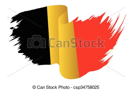 450x307 Belgium Flag Vector Symbol Icon Design. Belgian Flag Color