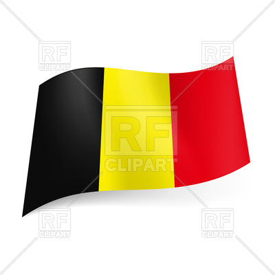 400x400 National Flag Of Belgium Royalty Free Vector Clip Art Image