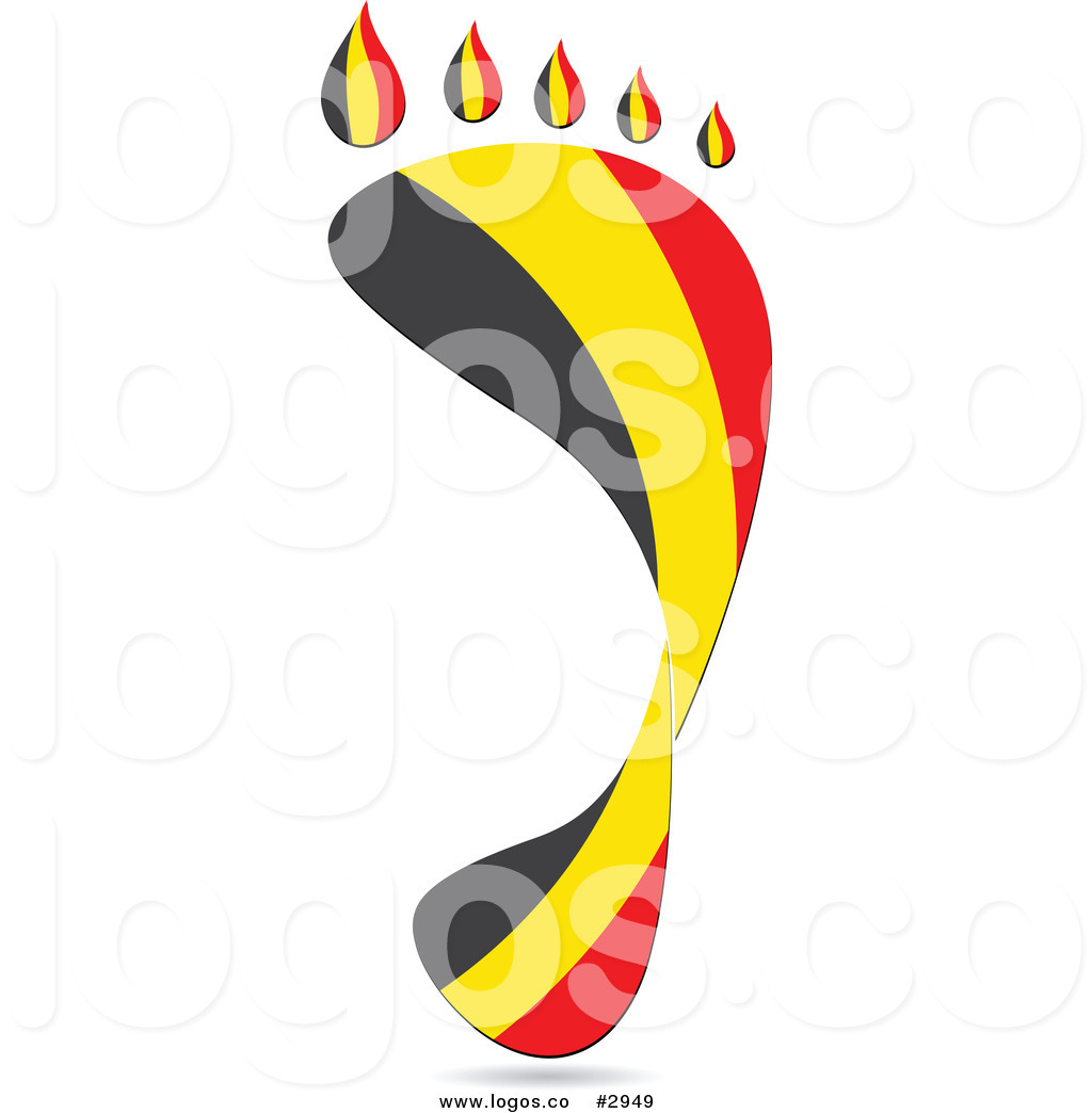 1024x1044 Vector Royalty Free Clipart Belgium Flag Footprint Logo By Andrei