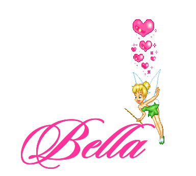 384x346 Bella Name Graphics