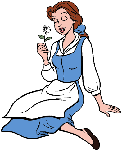 393x486 Belle Clip Art Disney Clip Art Galore