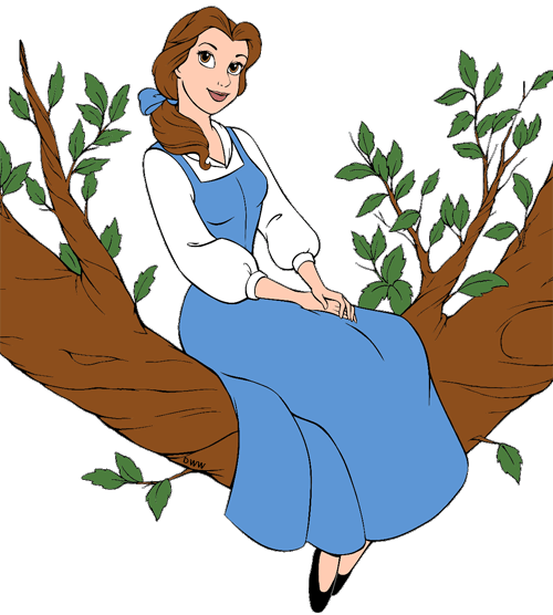 500x556 Belle Clip Art Disney Clip Art Galore