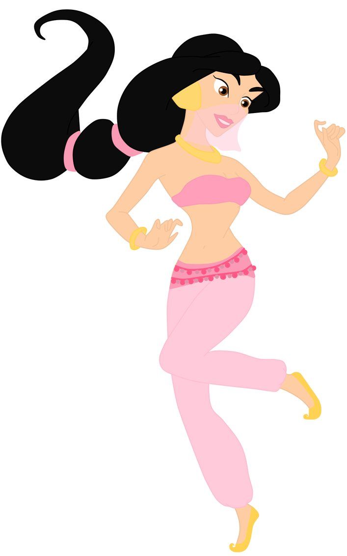 707x1131 Jasmine Cartoon Jasmine Belly Dance By