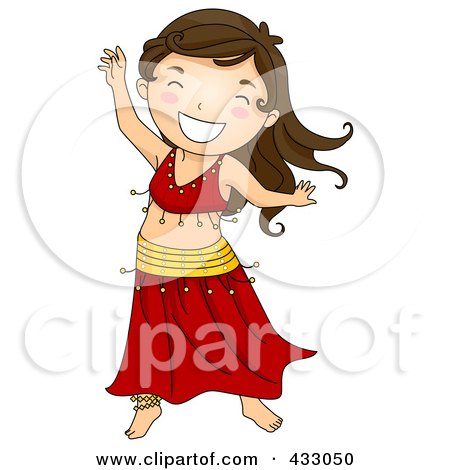 450x470 Royalty Free (Rf) Belly Dance Clipart, Illustrations, Vector