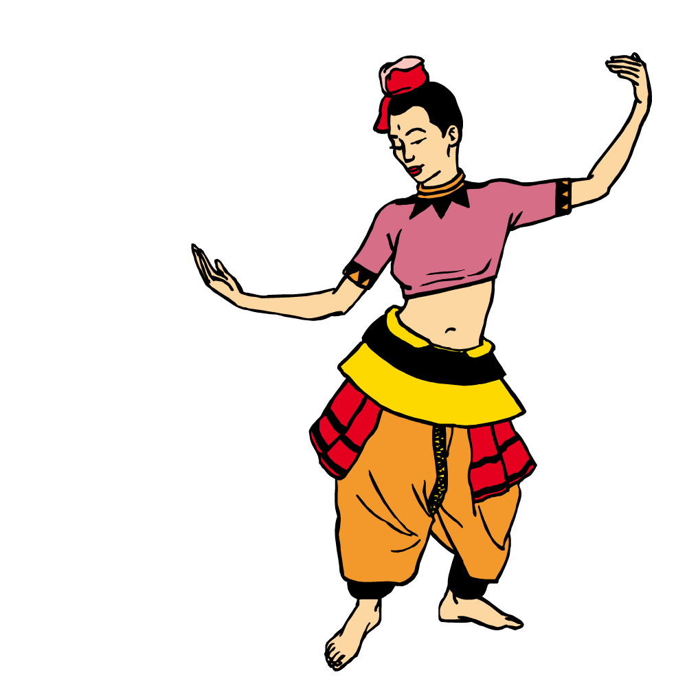 1000x1001 Belly Dance Clip Art