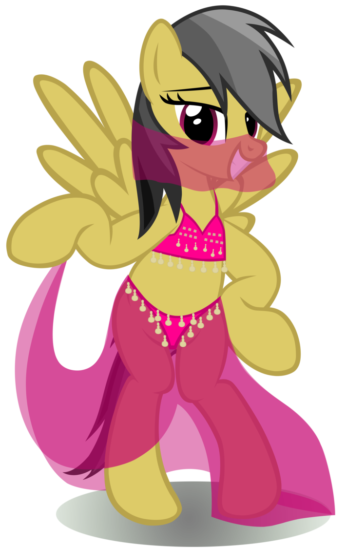 710x1126 Daring Do Belly Dancer By Hunterz263