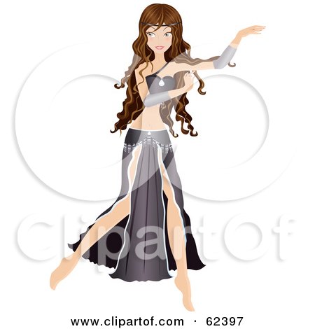 450x470 Royalty Free (Rf) Belly Dancer Clipart, Illustrations, Vector