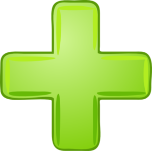 298x297 Plus Clip Art