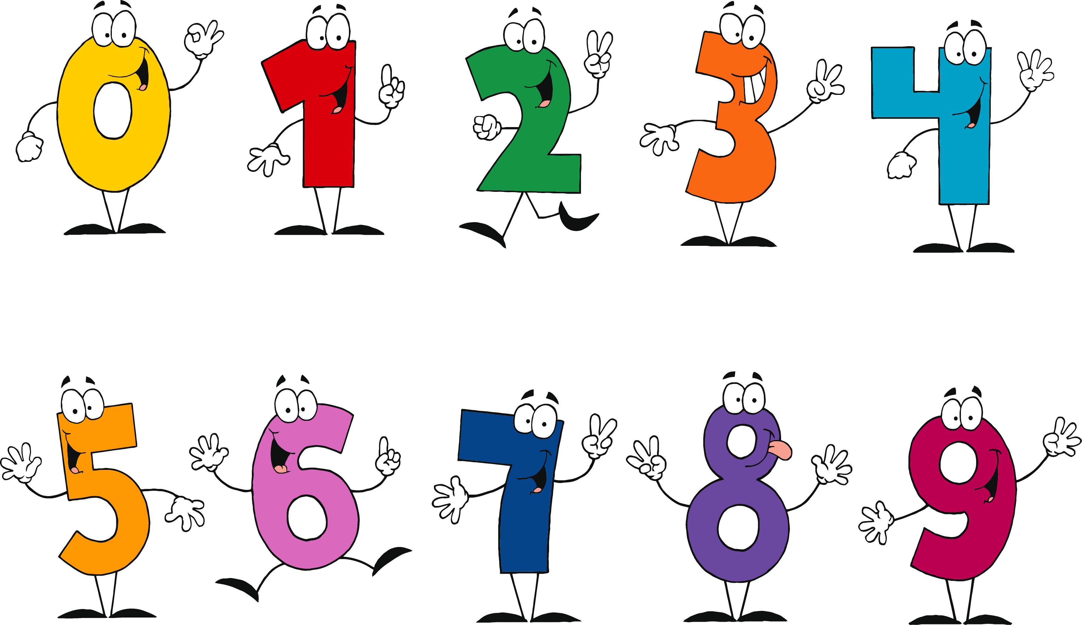 3628x2095 Collection Of Numbers Clipart 1 10 High Quality, Free
