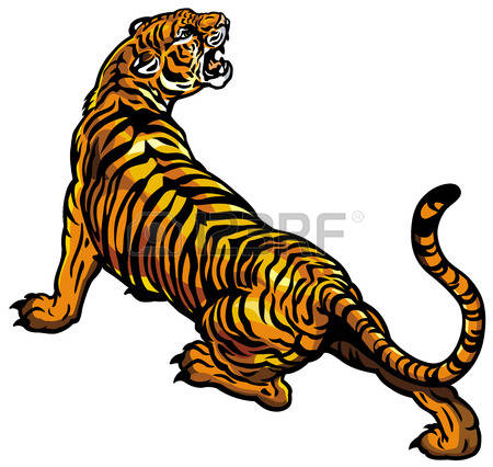 450x426 Tiiger Clipart Real