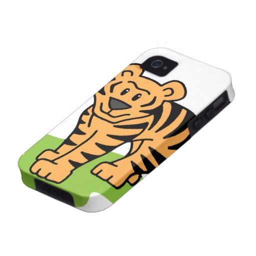512x512 Bengal Tiger Cartoon Clipart
