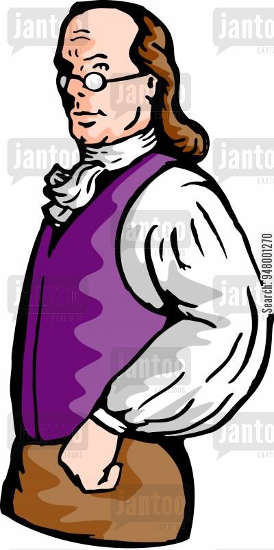400x802 Benjamin Franklin Cartoons