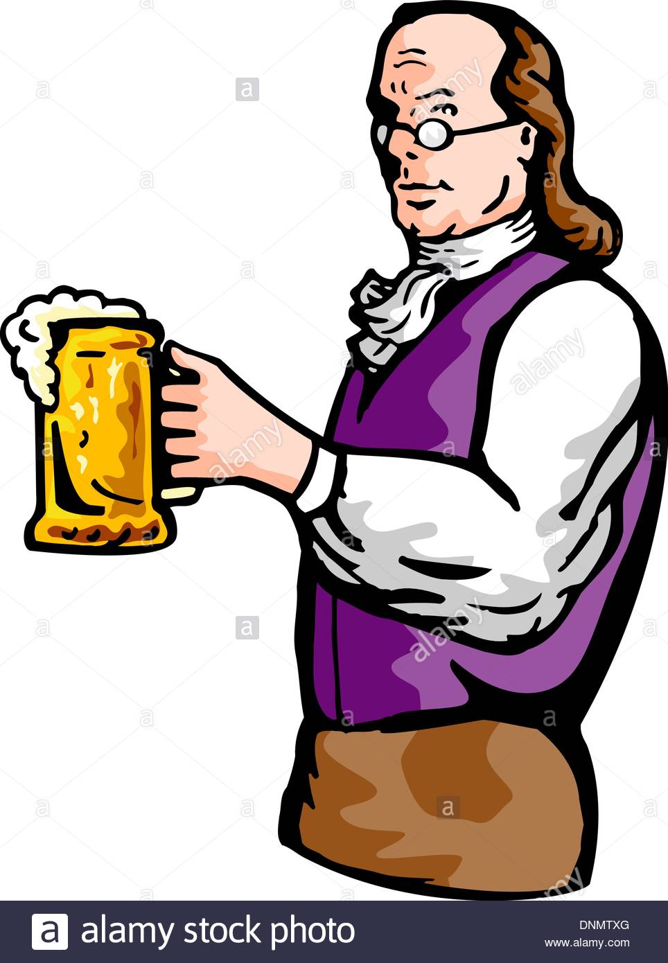 964x1390 Illustration Of A Benjamin Franklin Or Noble Aristocratic