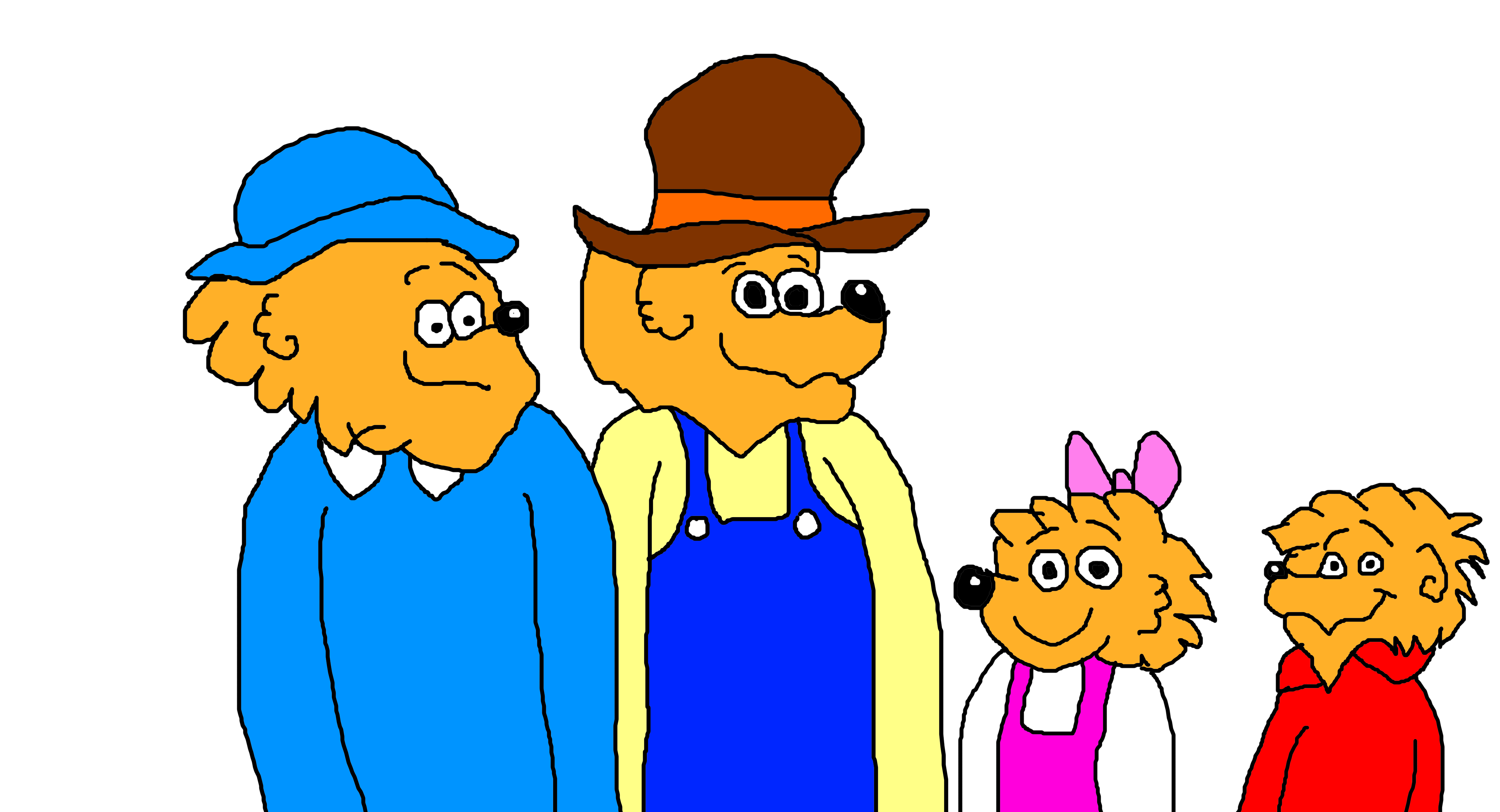 4800x2600 The Berenstain Bears By Mikejeddynsgamer89