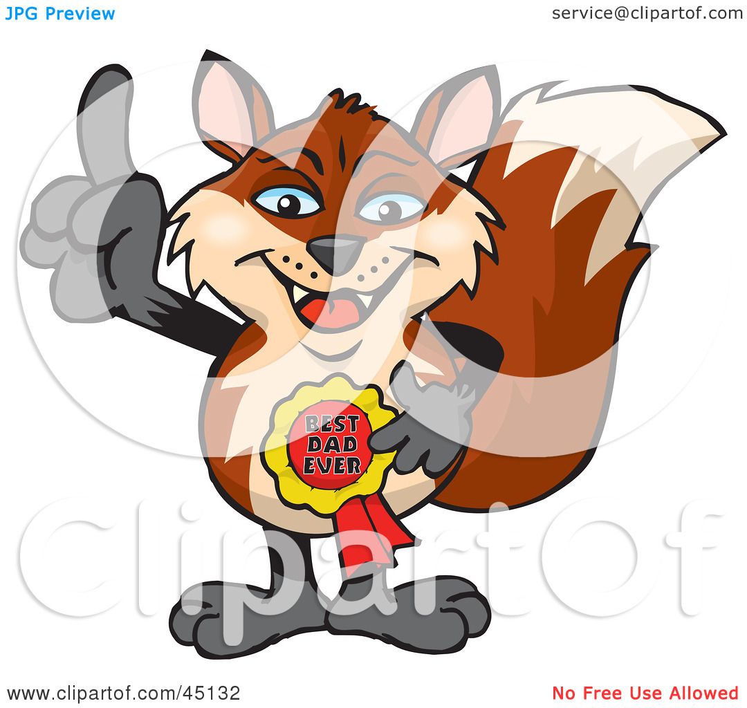 1080x1024 Royalty Free (Rf) Clipart Illustration Of A Fox Character Wearing