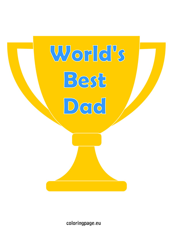 595x804 Trophy Clipart Dad