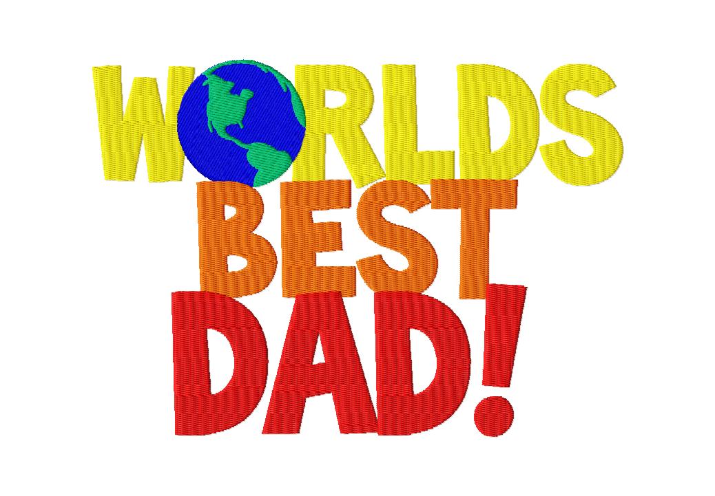 1038x721 Worlds Best Dad Machine Embroidery Design Blasto Stitch