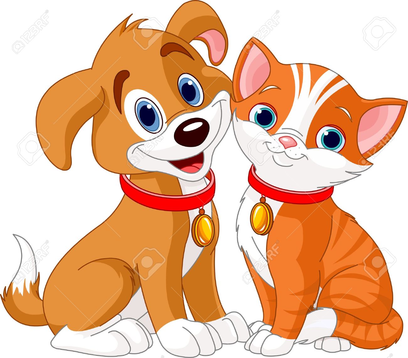 1300x1141 Cat And Dog Clipart Gallery Images)