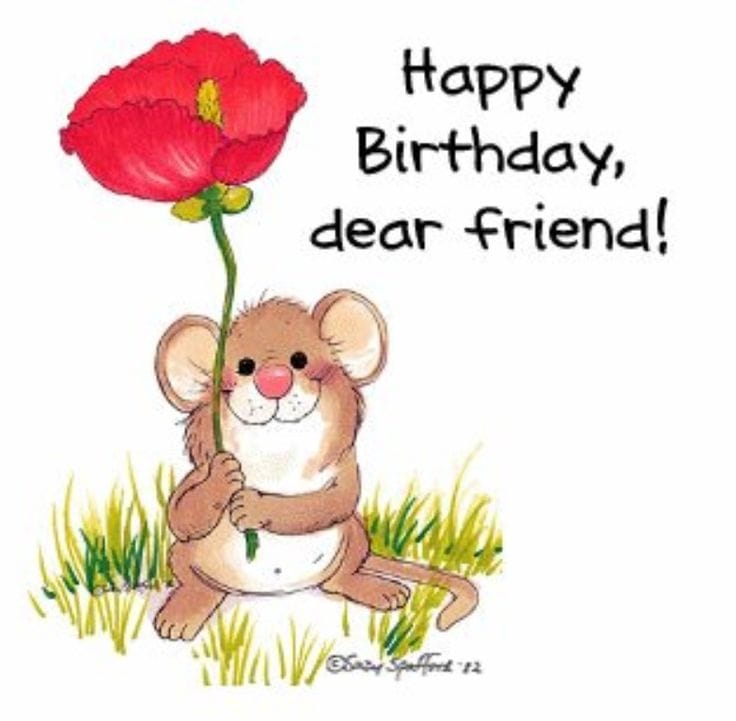 736x721 Happy Birthday Clip Art For A Friend