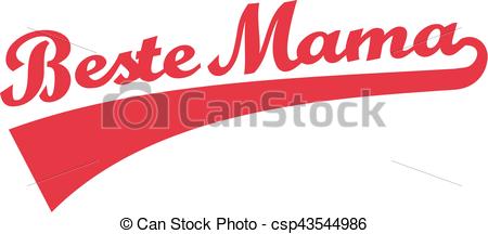 450x216 Best Mom German Vector