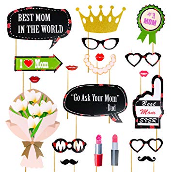 355x355 Mother's Day Photo Booth Props