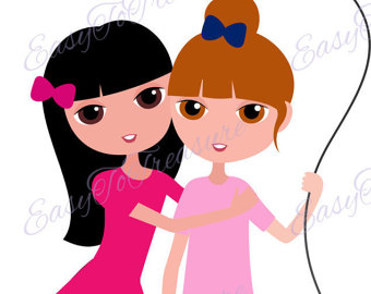 340x270 Best Friends Clipart Etsy