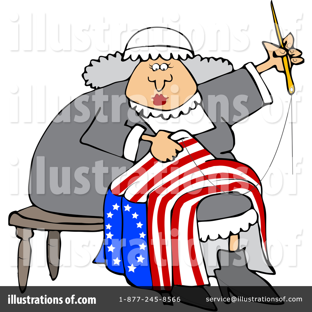 1024x1024 Betsy Ross Clipart