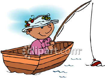 350x259 Fishing Clipart Guy Fishing