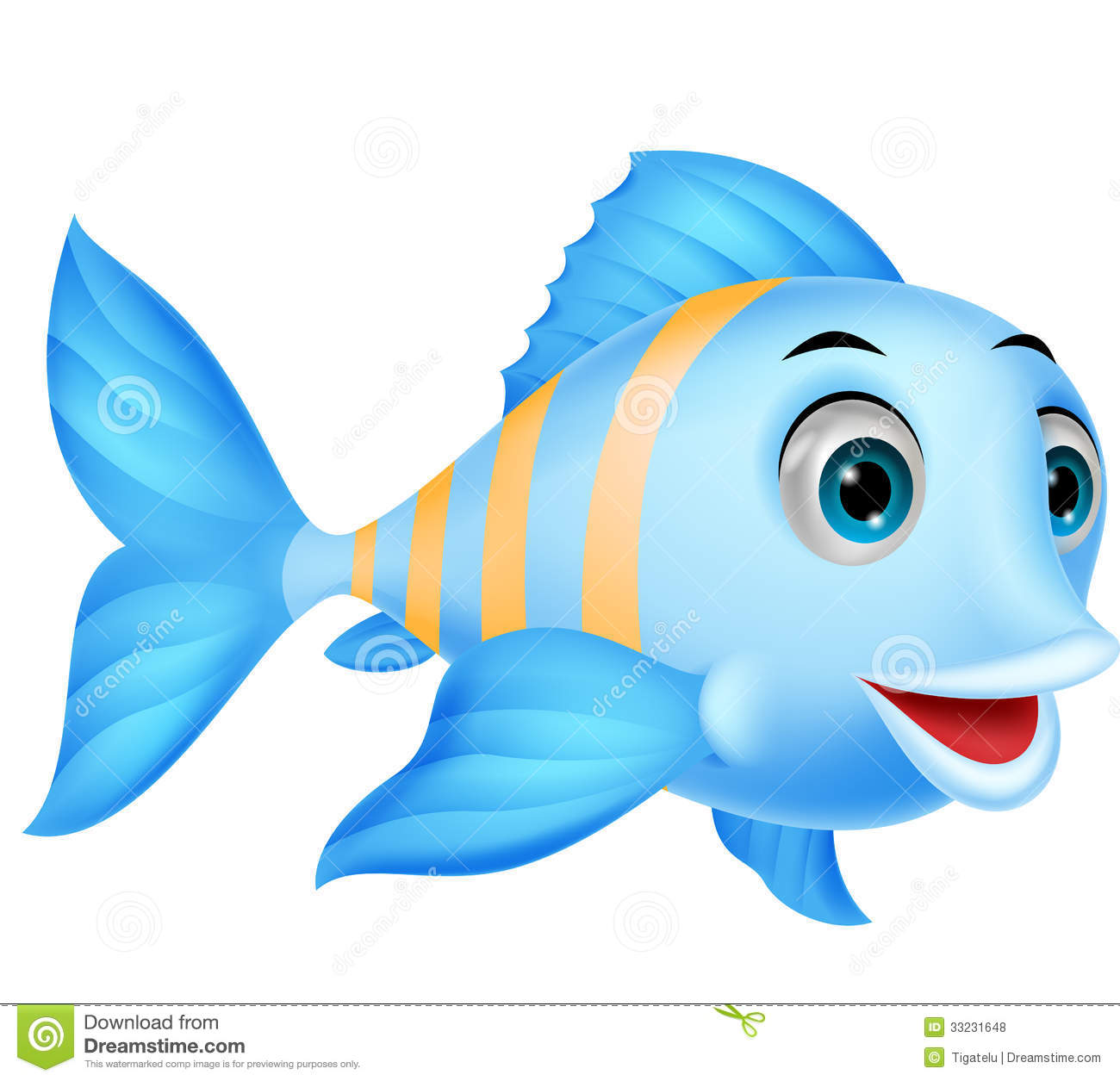 1300x1255 Homey Fish Cartoon Images Free Cute Stock Vector Illustration