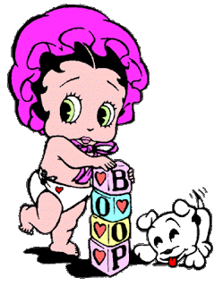 249x320 Easter Betty Boop Clipart