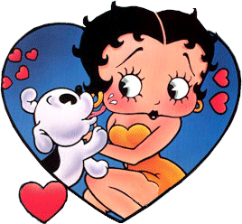 268x248 Betty Boop Cartoons Clip Art