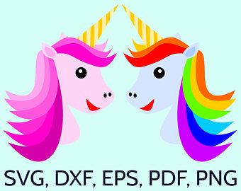 340x270 Cute Unicorn Svg Files For Cricut Or Silhouette Gold White