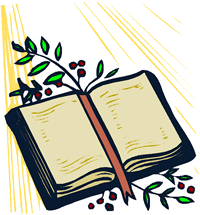 200x215 Clipart , Christian Clipart Bibles And Scrolls