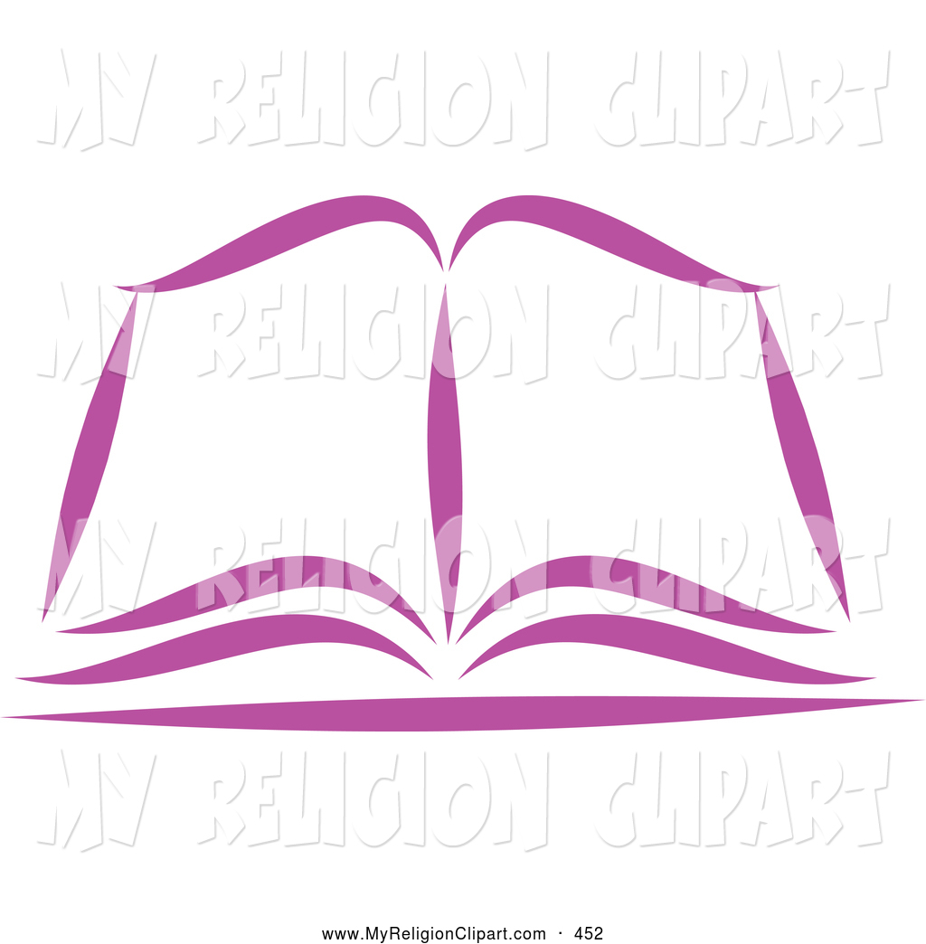 1024x1044 Religion Clip Art Of A Purple Open Bible Or Book On White By