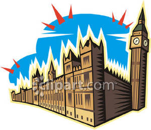 300x259 Big Ben And The Palace In London