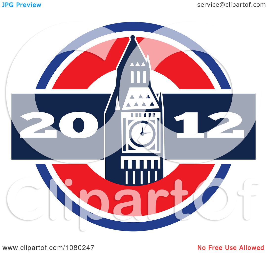 1080x1024 Clipart London 2012 New Year Big Ben