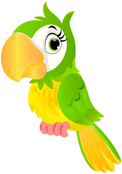 422x600 Parrot Cartoon Png Clip Art Image Png