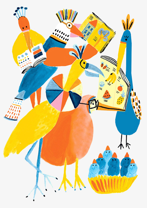 501x709 Reading Bird, Reading, The Study, Big Bird Png Image And Clipart