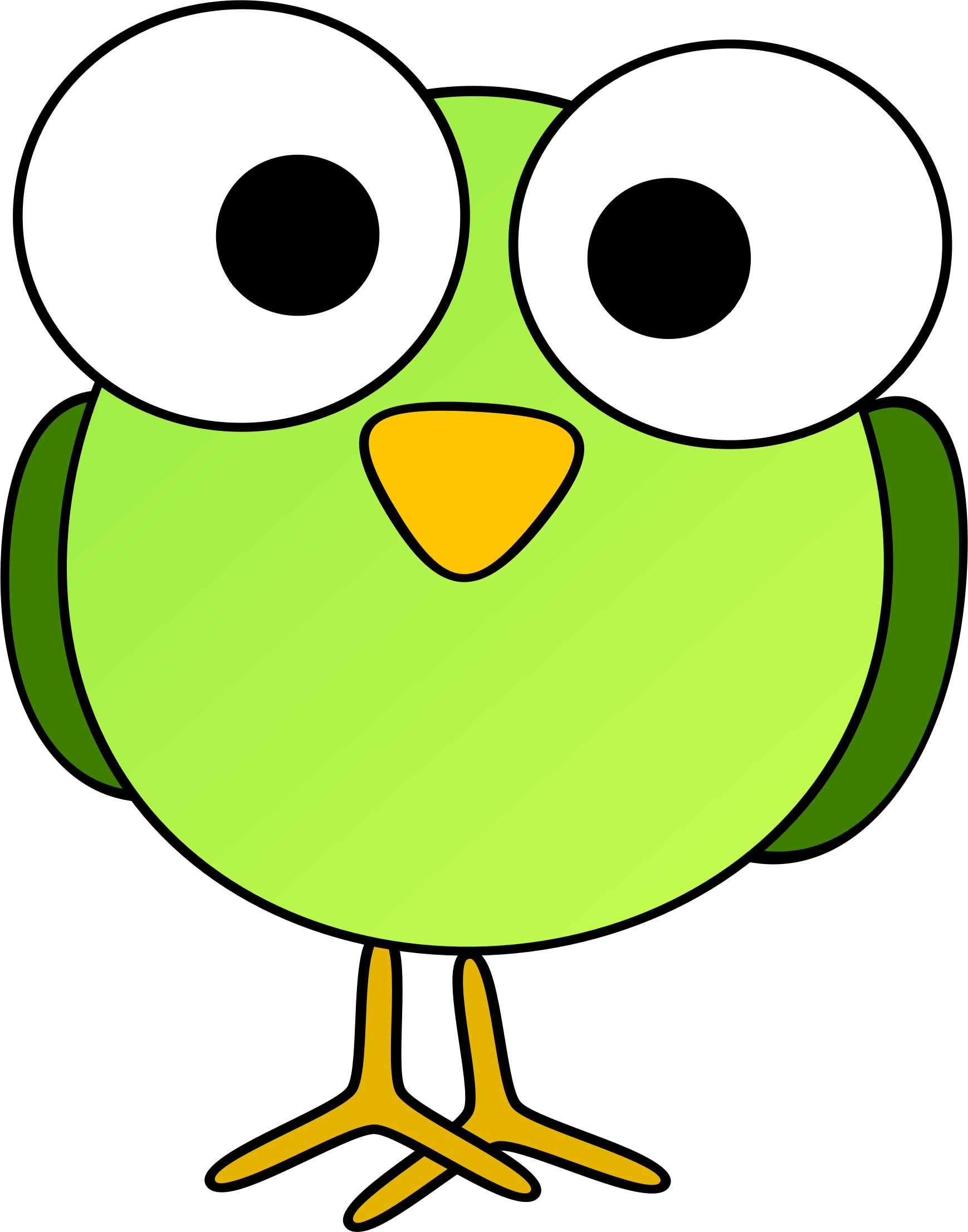 1738x2213 Big Bird Clipart