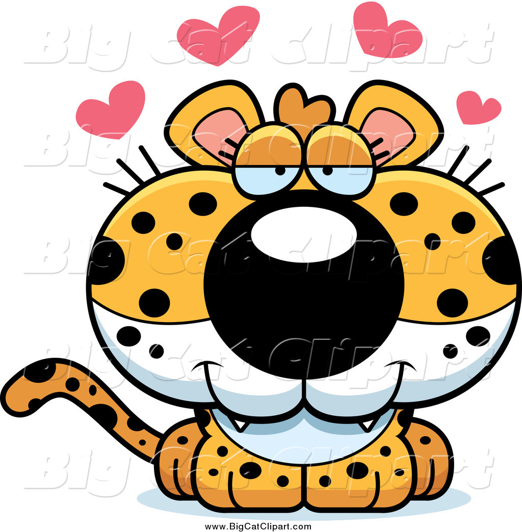 1024x1044 Big Cat Clipart Cute Leopard