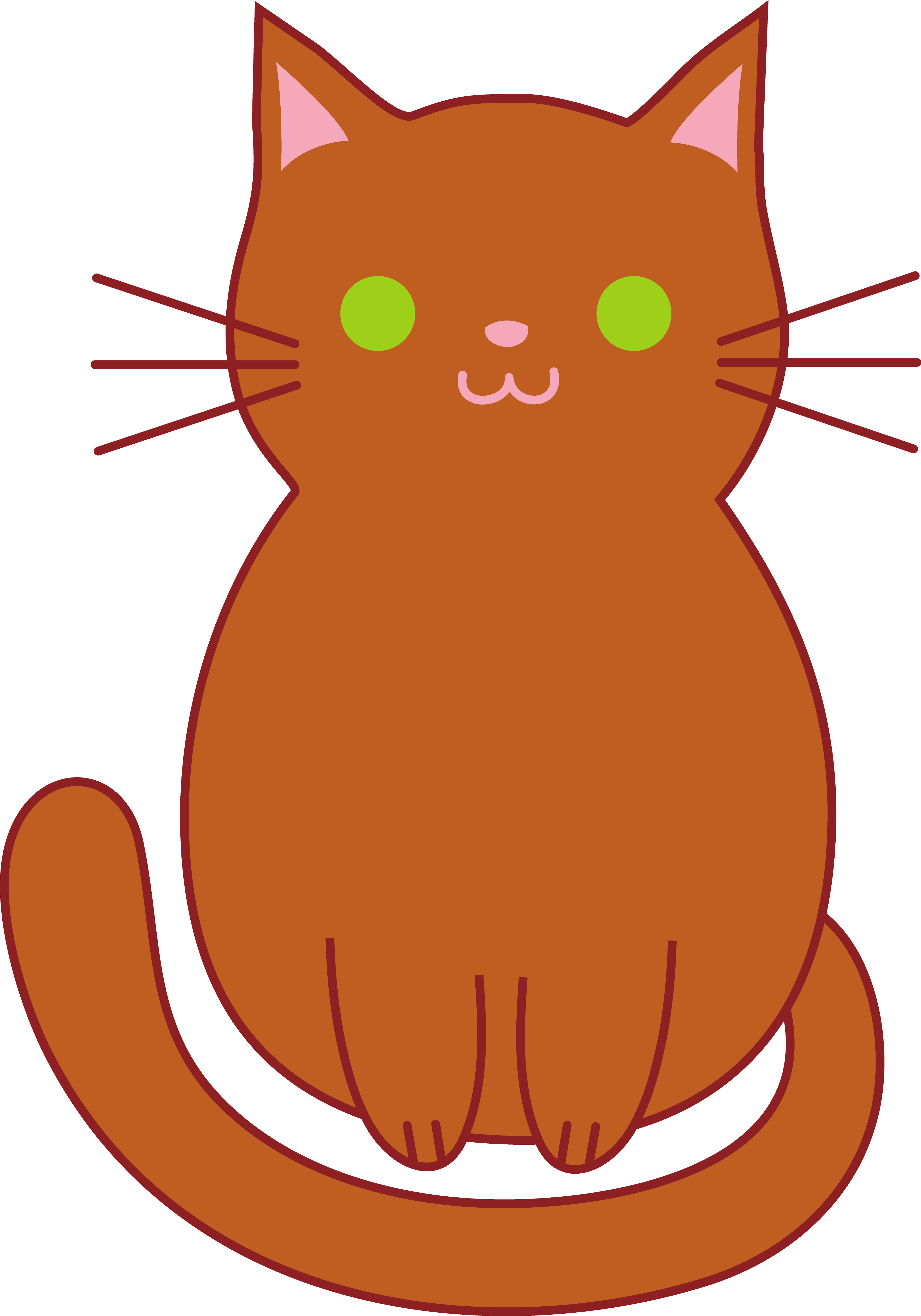 3528x5039 Cat Clipart