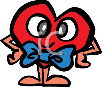 350x301 Royalty Free Clip Art Image Heart Character With Big Eyes
