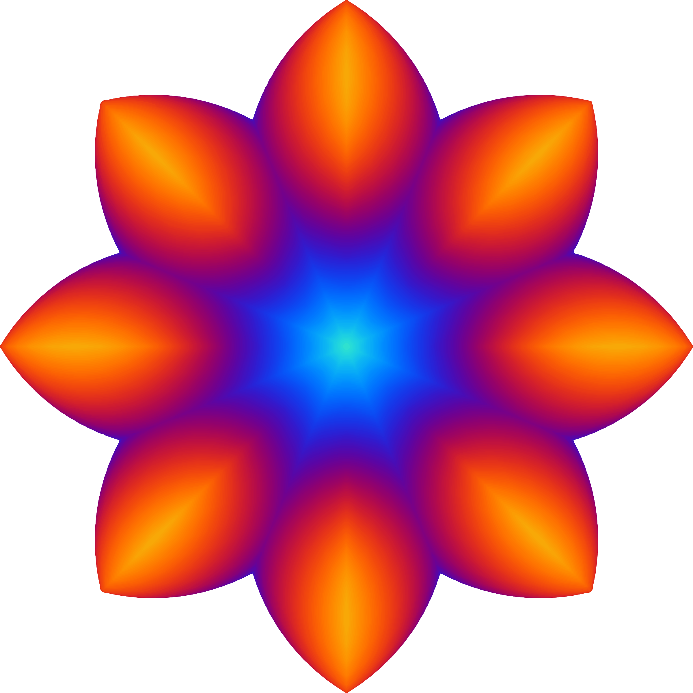 2400x2400 Colourful Flower 2 Icons Png