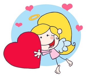 300x266 Free Angel Clipart Image 0521 1002 1012 0229 Valentine Clipart