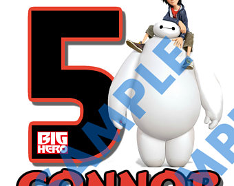 340x270 Big Hero 6 Printable Disney Iron On Transfer Or Use As Clip