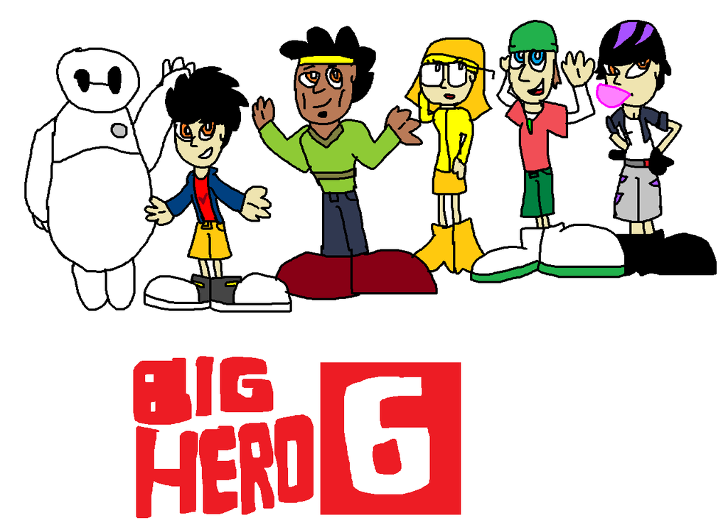 1024x746 Big Hero 6 By Gmatias2017
