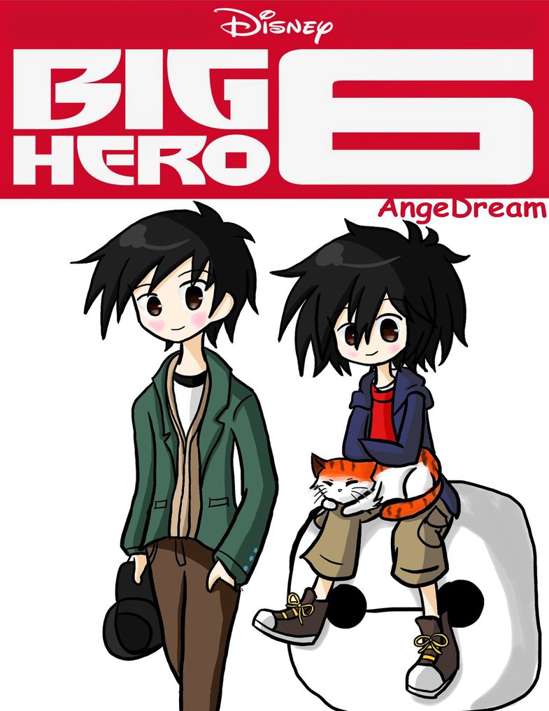 785x1017 Disney Big Hero 6 Hiro Hamada And Tadashi Hamada By Lovedash273