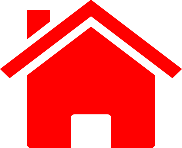 600x490 Big Red House Clip Art