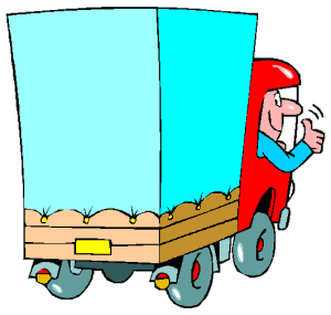 300x285 Truck Clipart Animated