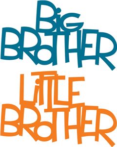 240x300 Big Brother Clipart
